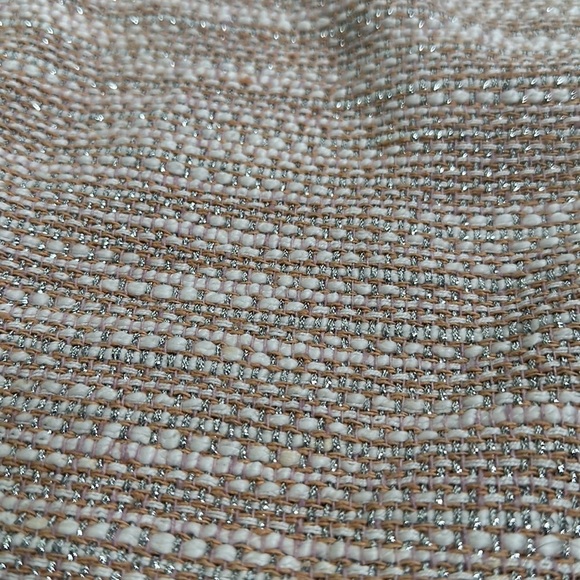 J crew collection slik cotton blend metallic tweed skirt size 8p - Picture 4 of 13